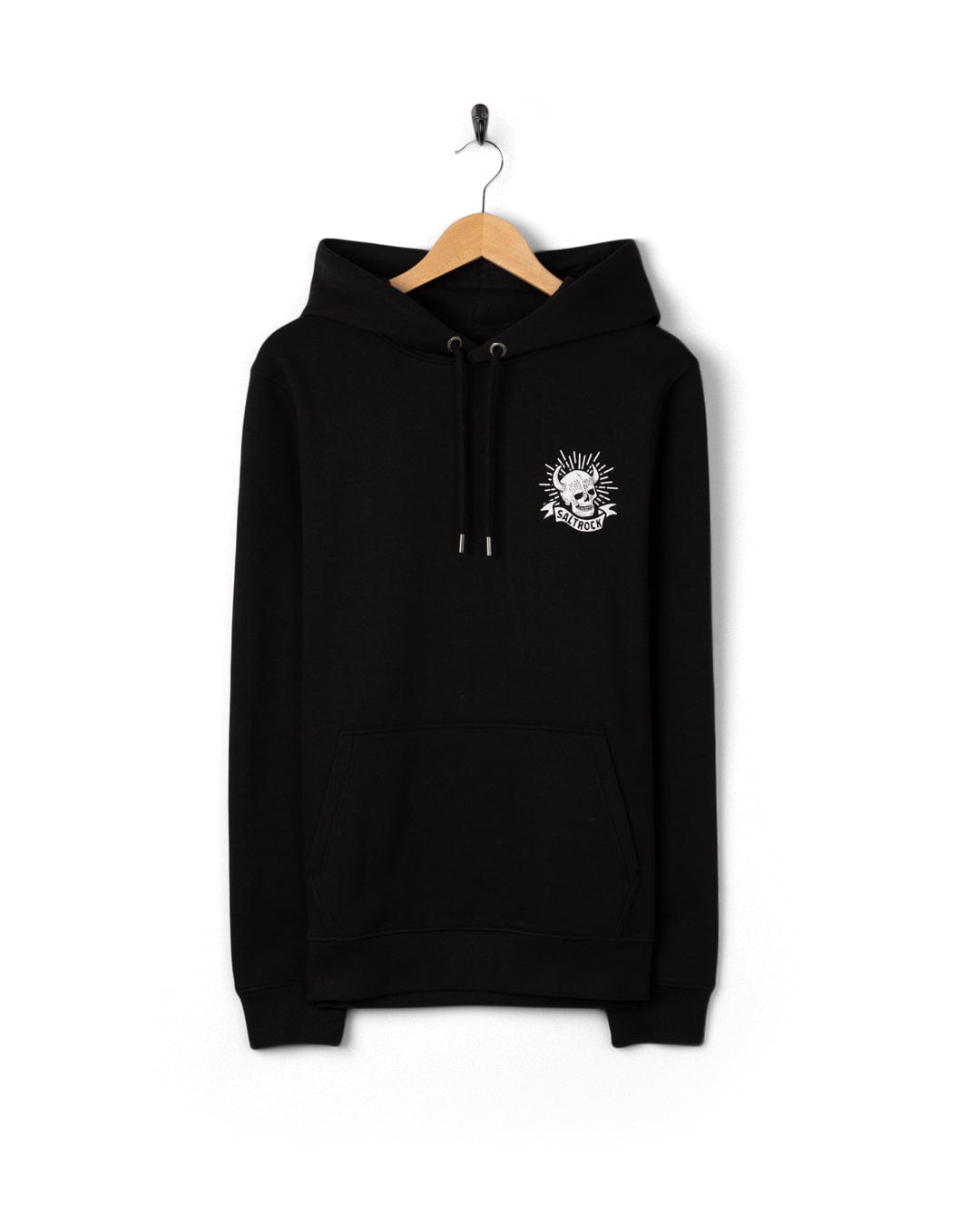 Corpetto Men’s Black Watercolor Popover Hoodie - Image 5