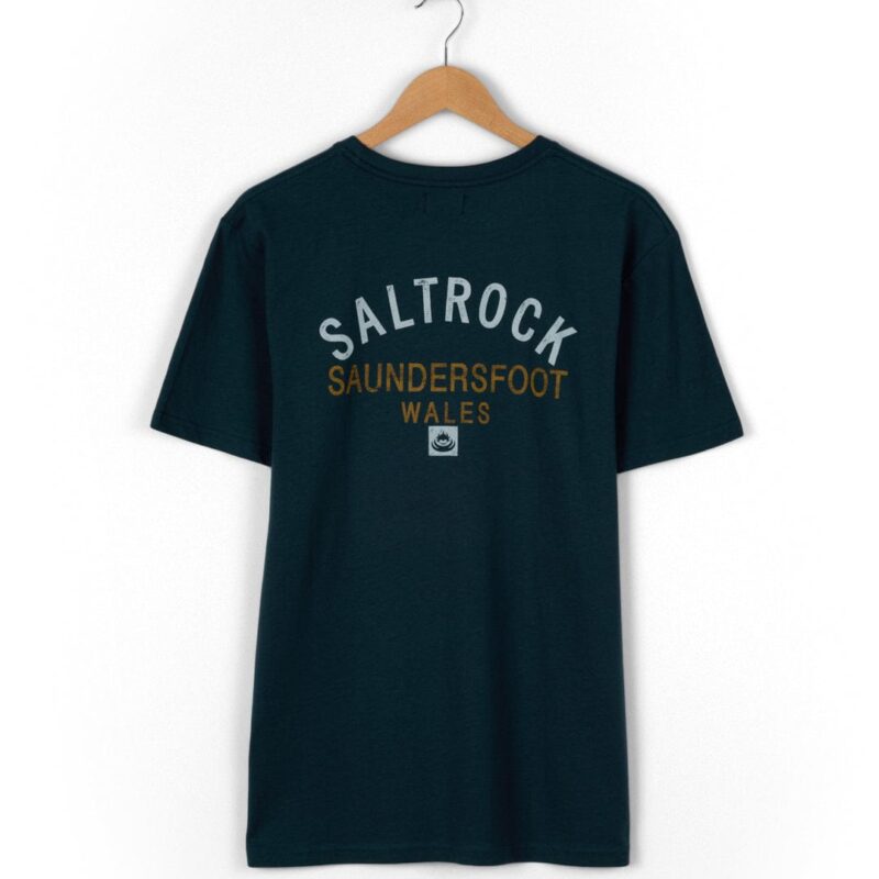 Corpetto Men’s Blue Saundersfoot Graphic T-Shirt