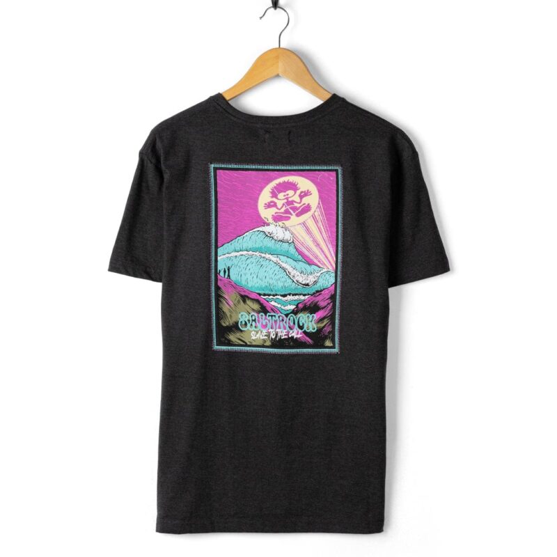 Corpetto Men’s Black Graphic Cotton T-Shirt