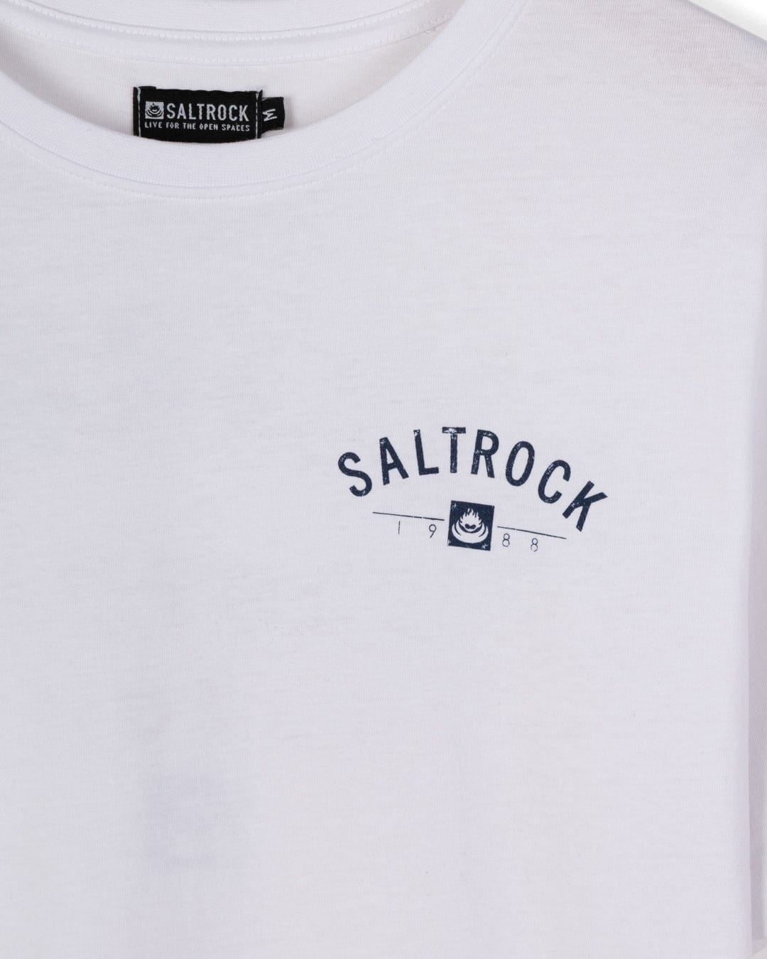 Corpetto Men’s White Croyde Graphic T-Shirt - Image 3